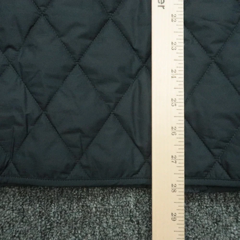 Polo Ralph Lauren Vest Mens XL Blue‎ Diamond Quilted Insulated Full Zip Pockets